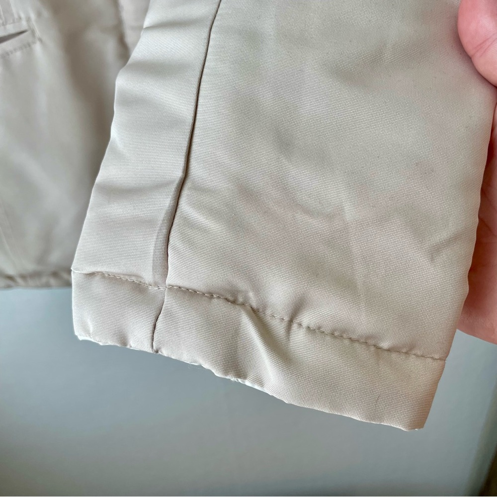 Weatherproof Quilted Reversible Water Resistant Puffer Jacket White and Beige L - Picture 4 of 16